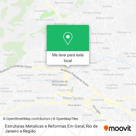 Estruturas Metalicas e Reformas Em Geral mapa