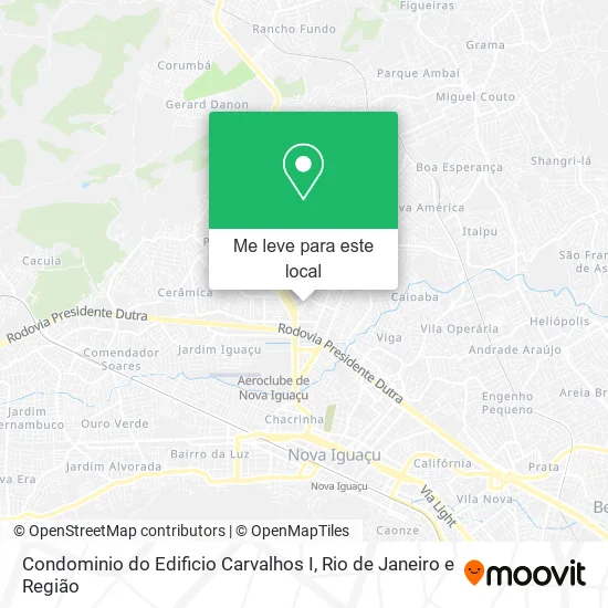 Condominio do Edificio Carvalhos I mapa