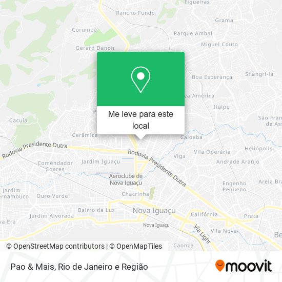 Pao & Mais mapa