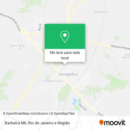 Barbeira Mk mapa
