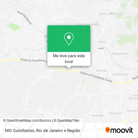 MG Guindastes mapa