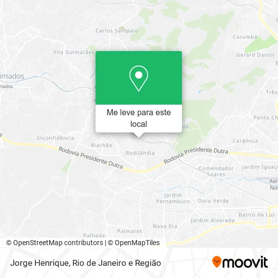 Jorge Henrique mapa