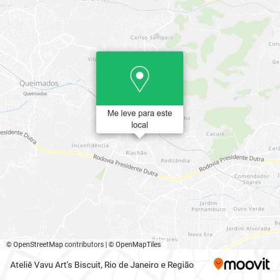 Ateliê Vavu Art's Biscuit mapa