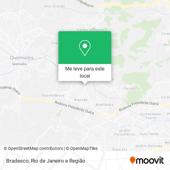 Bradesco mapa