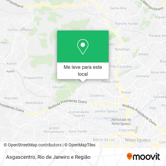 Asgascentro mapa