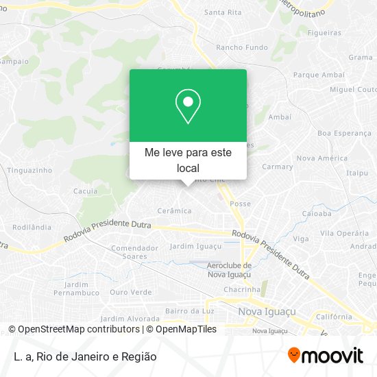 L. a mapa
