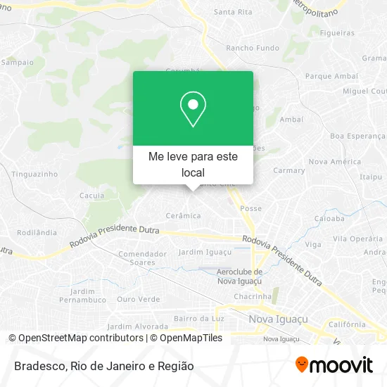 Bradesco mapa