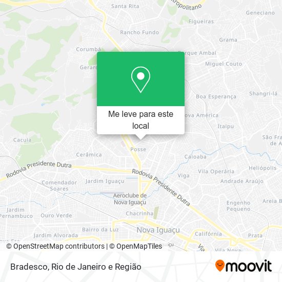 Bradesco mapa