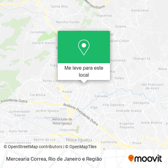 Mercearia Correa mapa