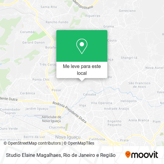 Studio Elaine Magalhaes mapa