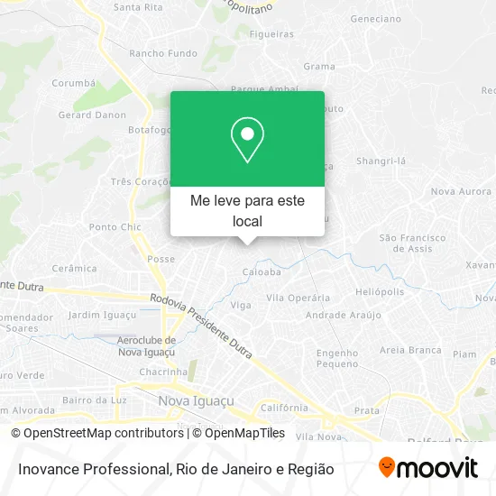 Inovance Professional mapa