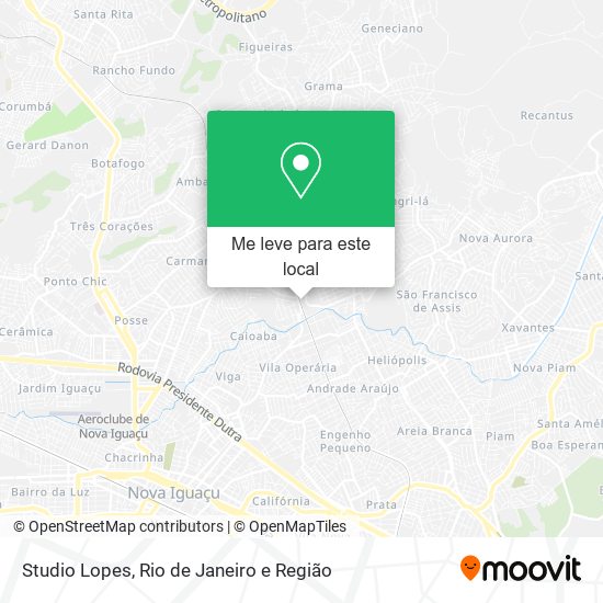 Studio Lopes mapa