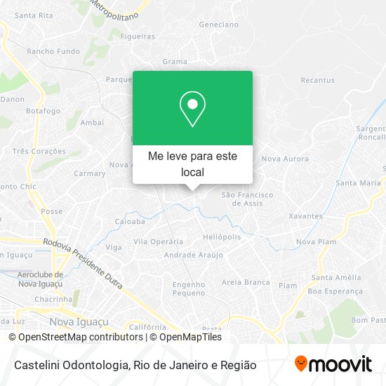 Castelini Odontologia mapa