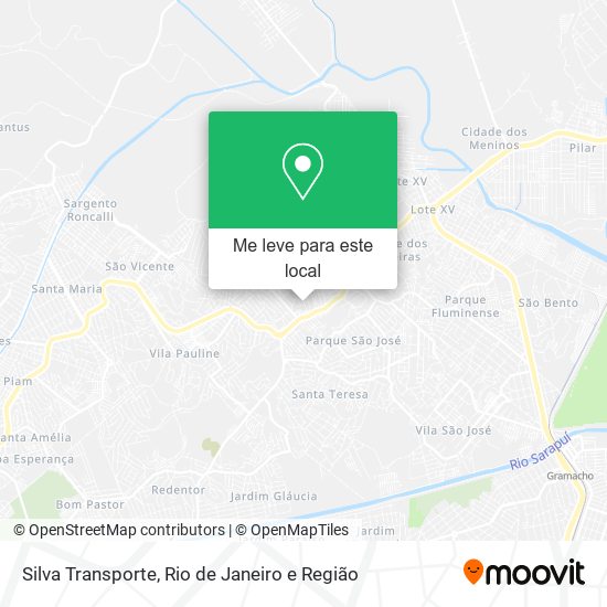 Silva Transporte mapa