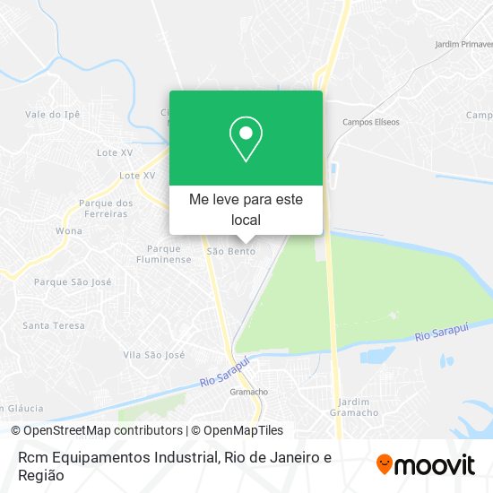 Rcm Equipamentos Industrial mapa