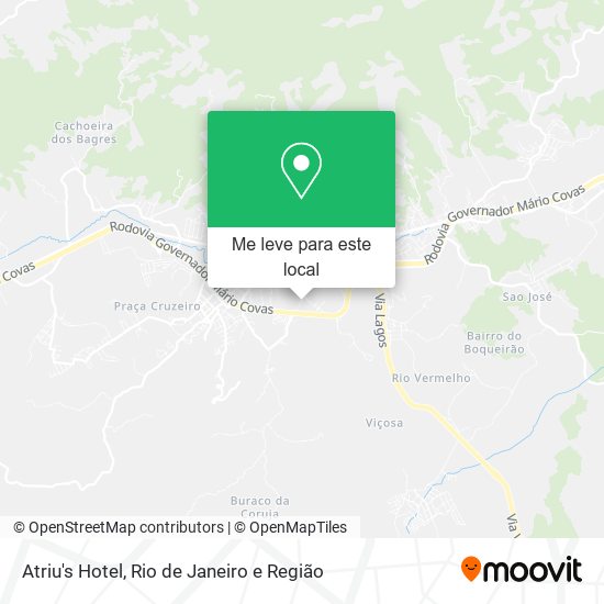 Atriu's Hotel mapa