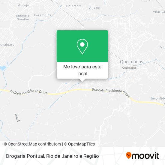 Drogaria Pontual mapa