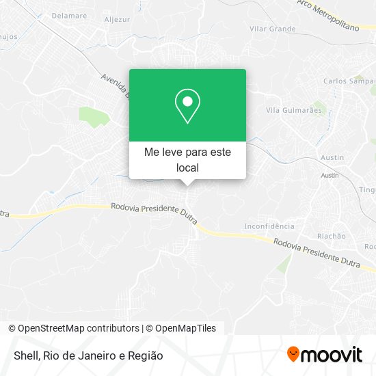 Shell mapa