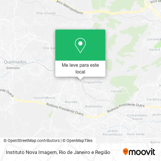 Instituto Nova Imagem mapa