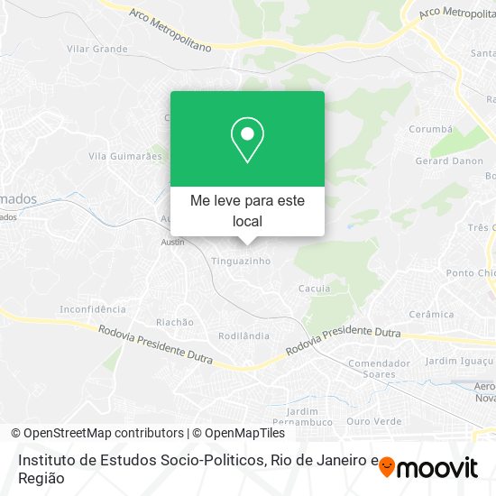 Instituto de Estudos Socio-Politicos mapa