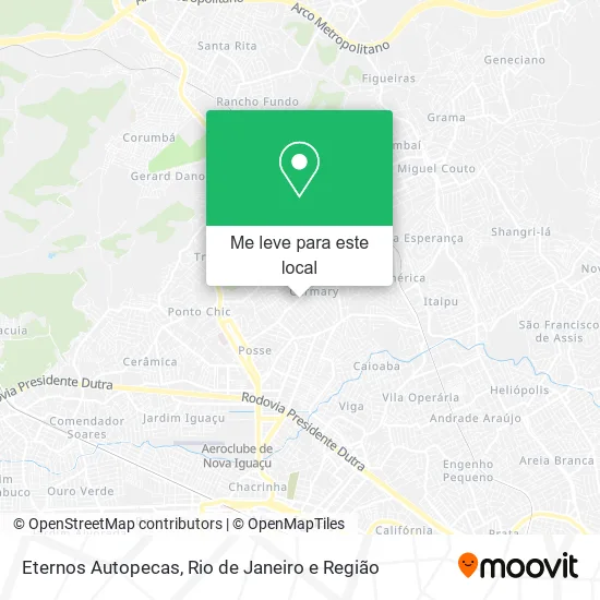 Eternos Autopecas mapa