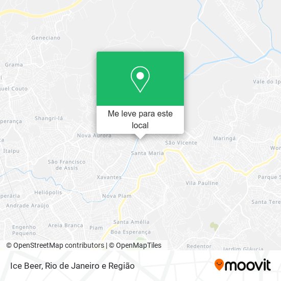 Ice Beer mapa