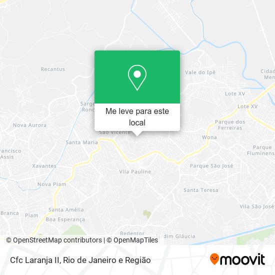 Cfc Laranja II mapa
