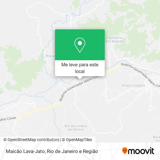 Maicão Lava-Jato mapa