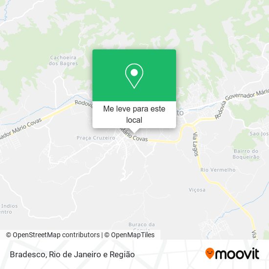 Bradesco mapa