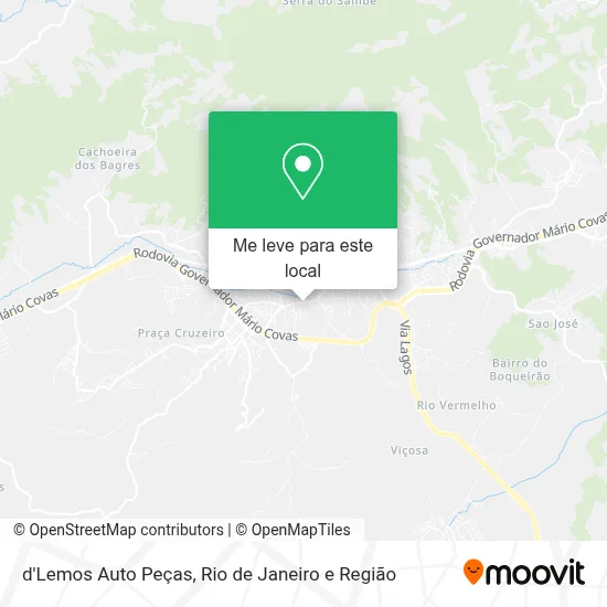 d'Lemos Auto Peças mapa