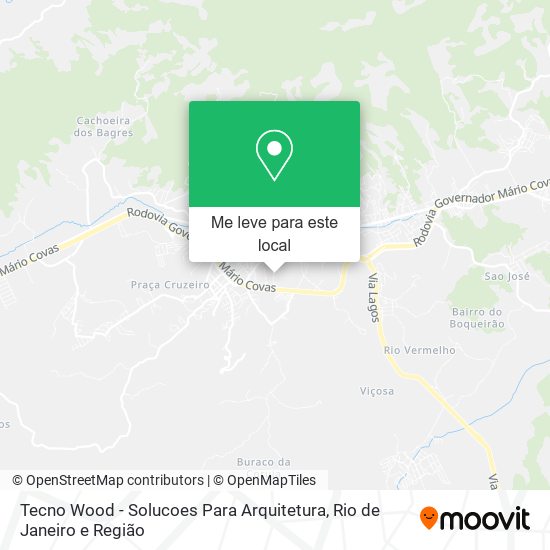 Tecno Wood - Solucoes Para Arquitetura mapa