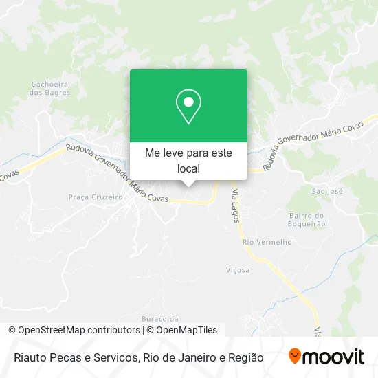 Riauto Pecas e Servicos mapa