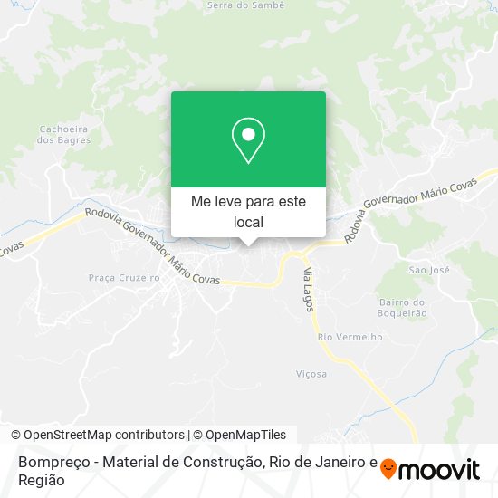 Bompreço - Material de Construção mapa