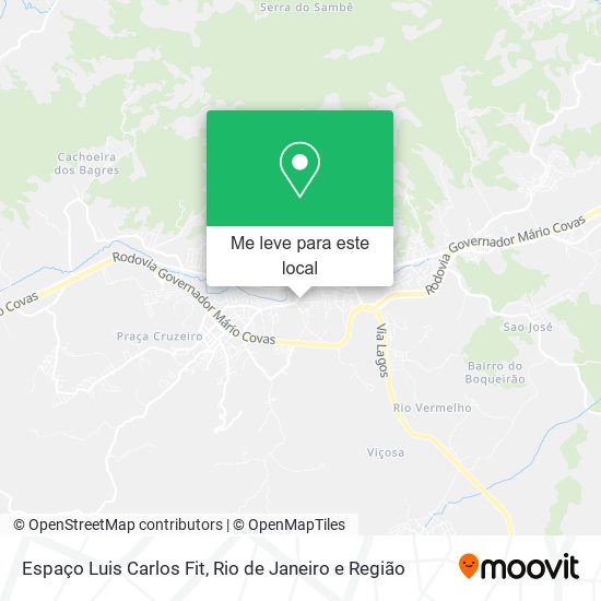 Espaço Luis Carlos Fit mapa