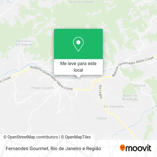 Fernandes Gourmet mapa