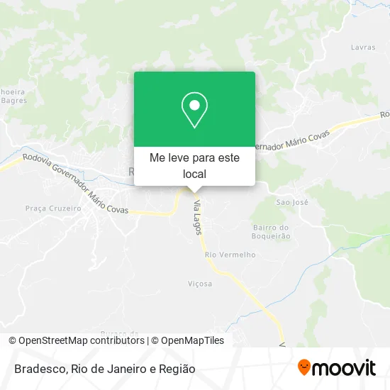 Bradesco mapa