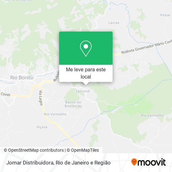 Jomar Distribuidora mapa