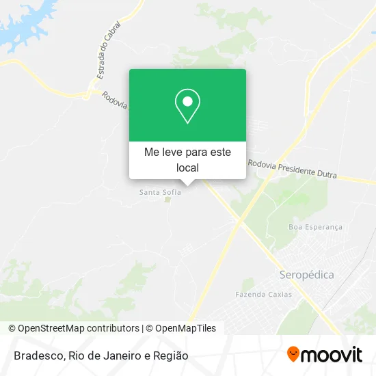 Bradesco mapa
