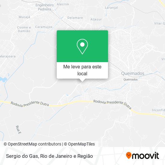 Sergio do Gas mapa