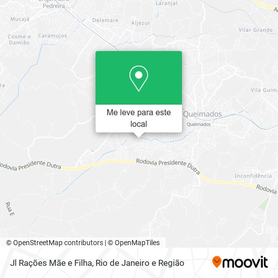 Jl Rações Mãe e Filha mapa