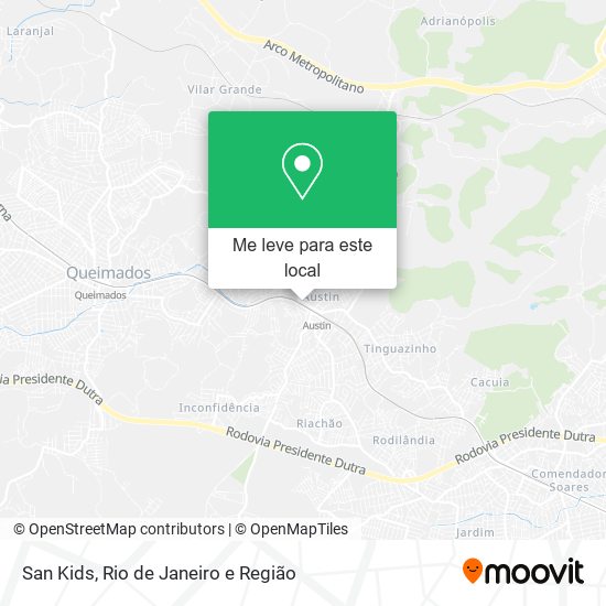 San Kids mapa