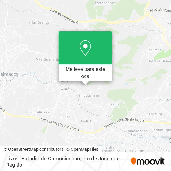 Livre - Estudio de Comunicacao mapa