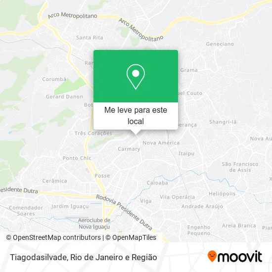 Tiagodasilvade mapa