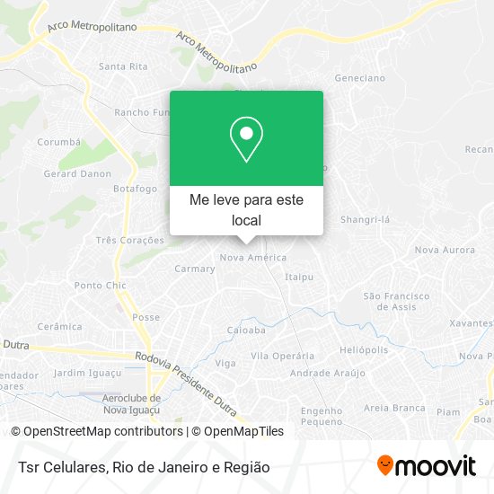 Tsr Celulares mapa