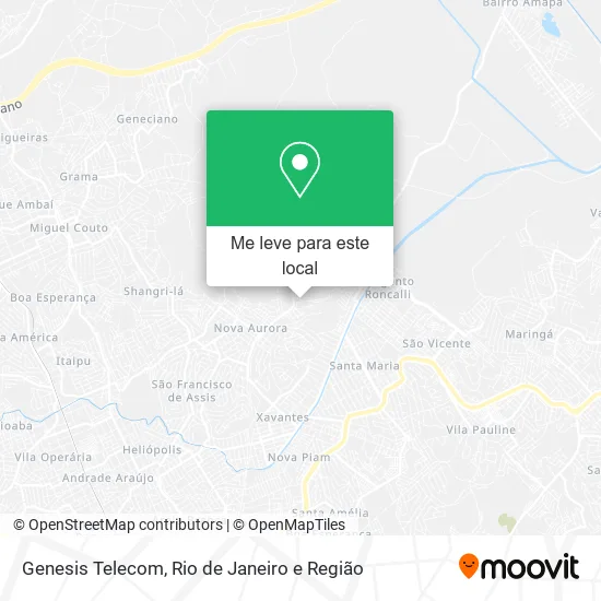 Genesis Telecom mapa