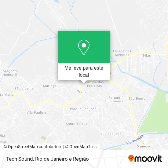 Tech Sound mapa