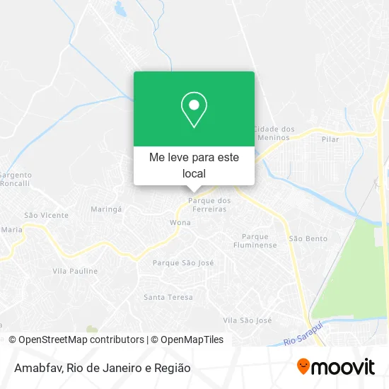 Amabfav mapa