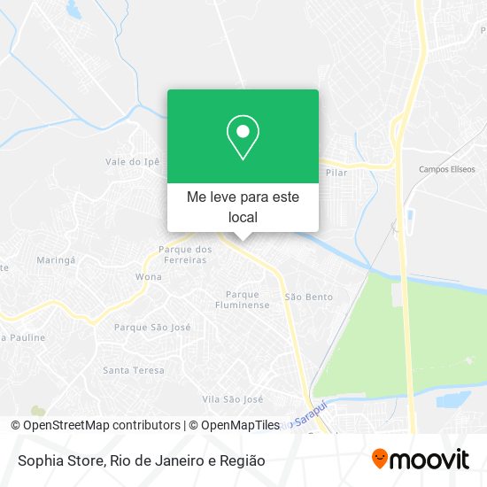 Sophia Store mapa