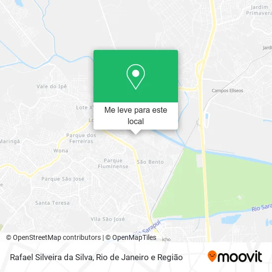Rafael Silveira da Silva mapa