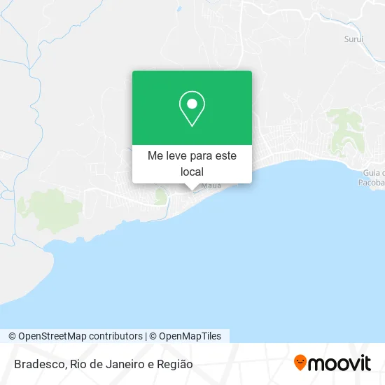 Bradesco mapa